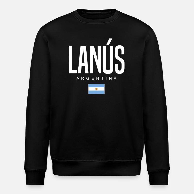 Lanús Argentina Argentinian - Stanley/Stella ROLLER Unisex Organic Sweatshirt - black