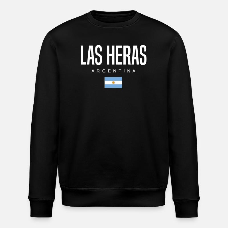 Las Heras Argentina Argentinians - Stanley/Stella ROLLER Unisex Organic Sweatshirt - black