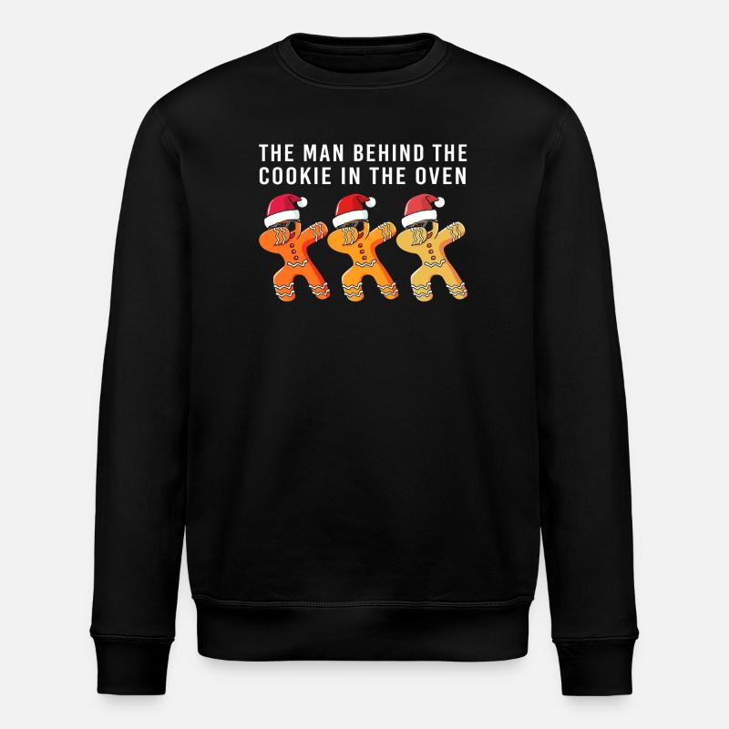 Werdender Papa werdende Väter - Stanley/Stella Unisex Bio-Sweatshirt ROLLER - Schwarz