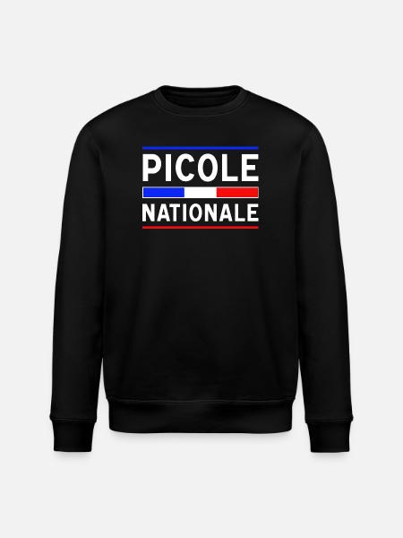 National Drinking Alley New Design - Stanley/Stella ROLLER Unisex Organic Sweatshirt - black