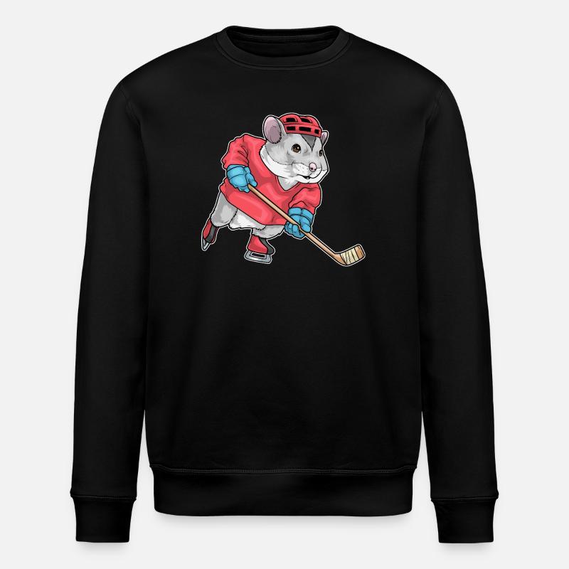 Hamster - Sweat bio ROLLER Stanley/Stella Unisexe - noir