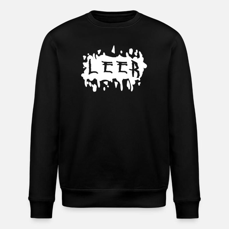 punk splash - Stanley/Stella ROLLER Unisex Organic Sweatshirt - black