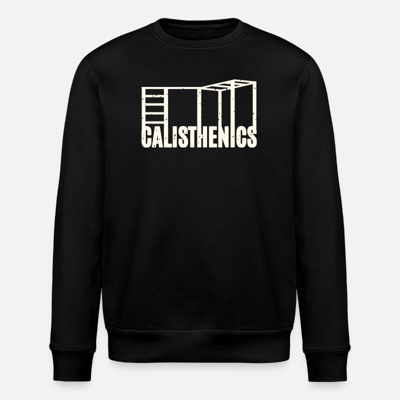Callisthénie - Sweat bio ROLLER Stanley/Stella Unisexe - noir