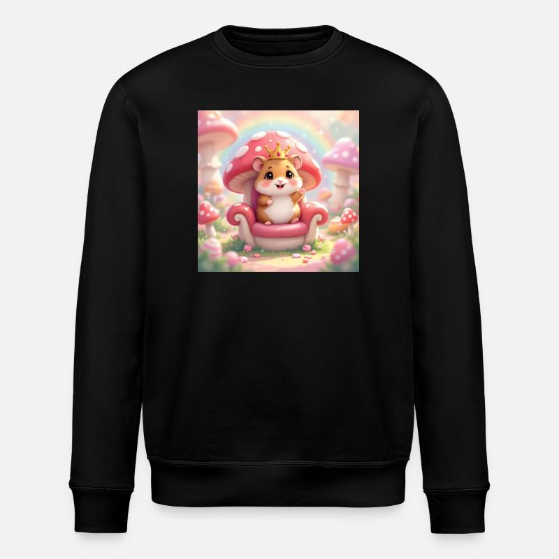 Royal Hamster - Sweat bio ROLLER Stanley/Stella Unisexe - noir