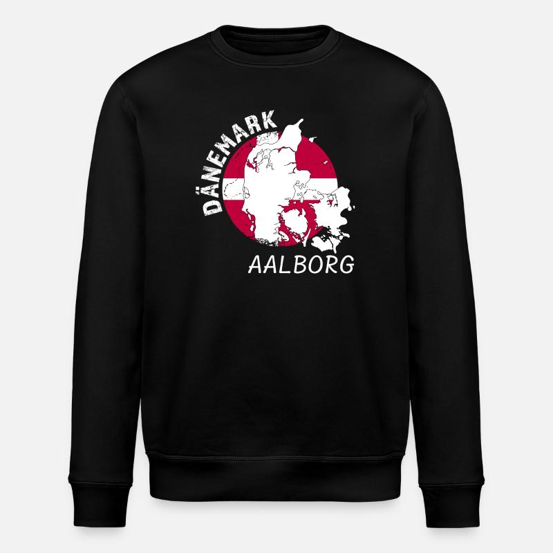 Aalborg - Sweat bio ROLLER Stanley/Stella Unisexe - noir