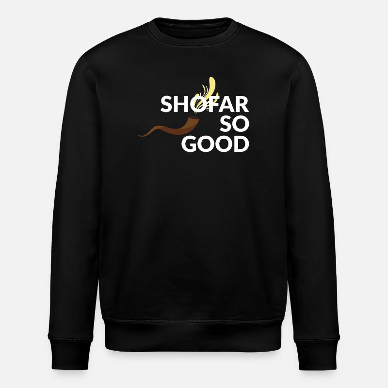 Shofar so good - Stanley/Stella ROLLER Unisex Organic Sweatshirt - black