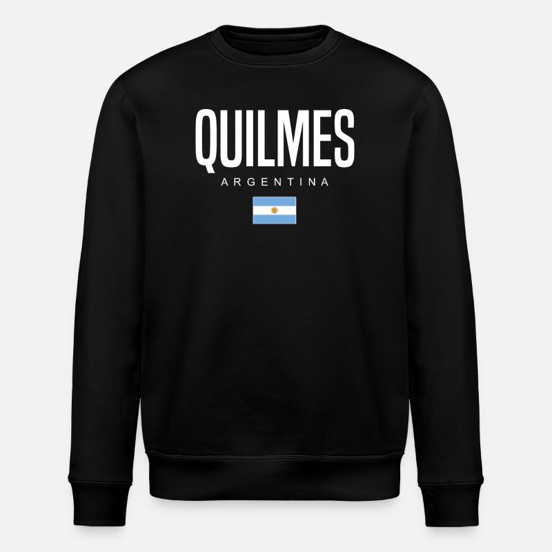 Quilmes Argentina Argentinian - Stanley/Stella ROLLER Unisex Organic Sweatshirt - black