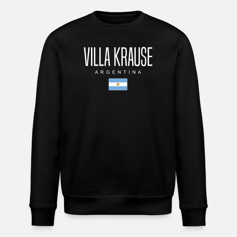 Villa Krause Argentine Argentin - Sweat bio ROLLER Stanley/Stella Unisexe - noir