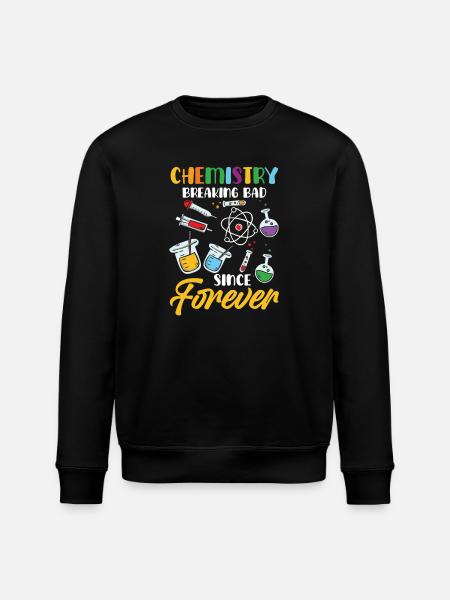 Chemistry Science Humor Motif - Stanley/Stella ROLLER Unisex Organic Sweatshirt - black