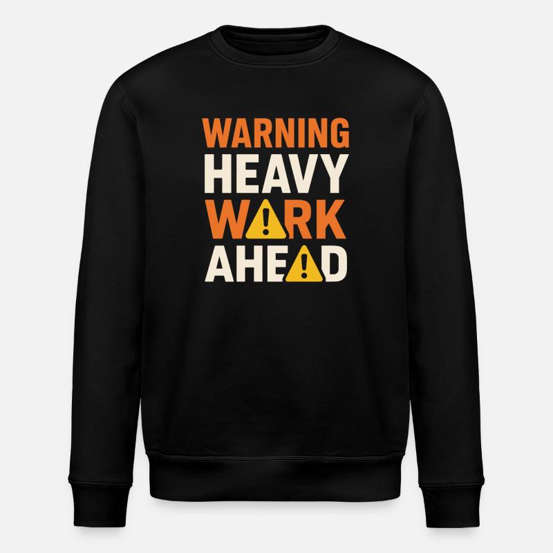 Road Construction Team Asphalt Concrete Team - Stanley/Stella ROLLER Unisex Organic Sweatshirt - black