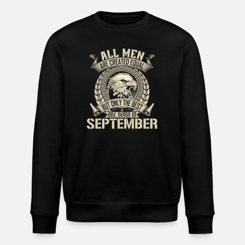 September Eagle Unity Design - Stanley/Stella Unisex Bio-Sweatshirt ROLLER - Schwarz