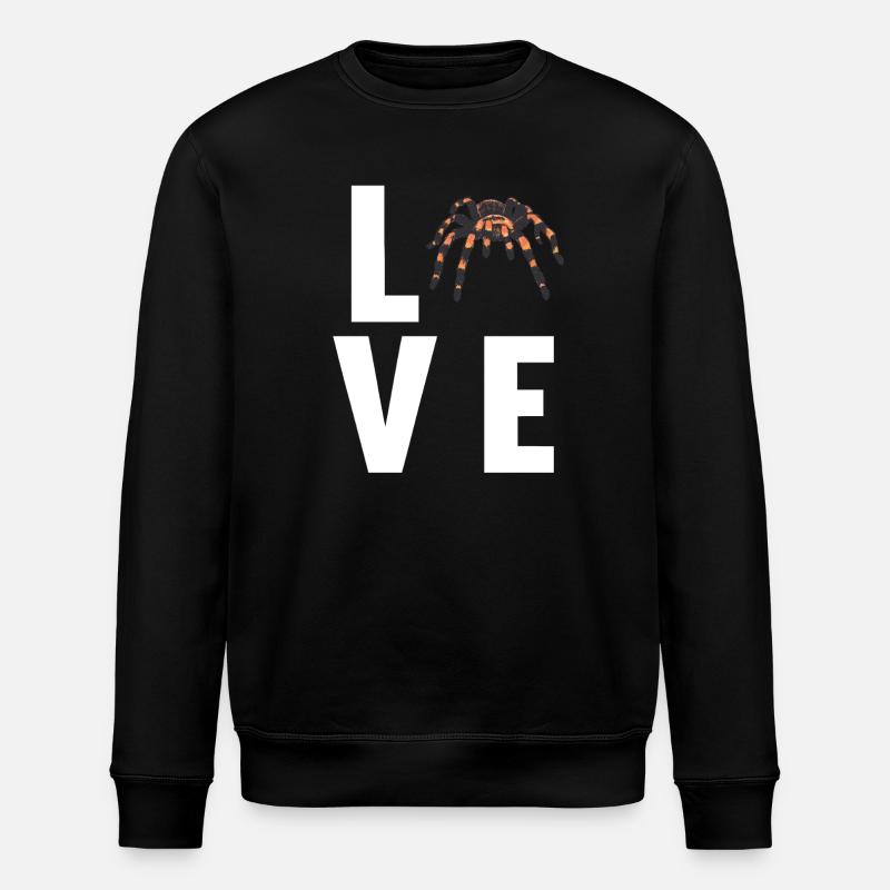 Taranteln Tarantel - Stanley/Stella Unisex Bio-Sweatshirt ROLLER - Schwarz