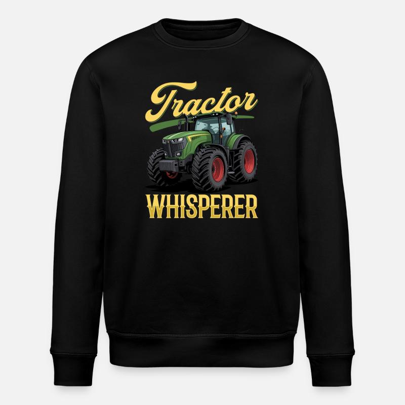 Tracteur Enfants Ferme Mode de vie - Sweat bio ROLLER Stanley/Stella Unisexe - noir