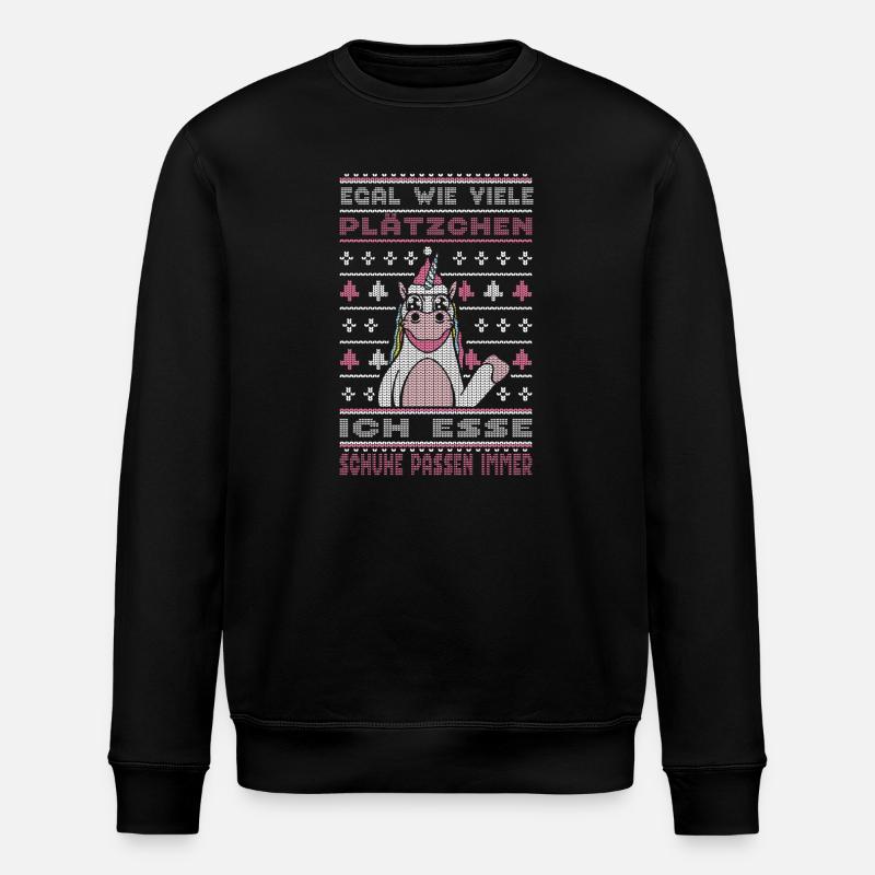 Tenue de Noël joyeux Noël - Sweat bio ROLLER Stanley/Stella Unisexe - noir