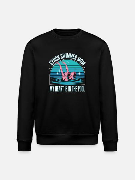 Synchronschwimmen Kunstschwimmen Wassersport - Stanley/Stella Unisex Bio-Sweatshirt ROLLER - Schwarz