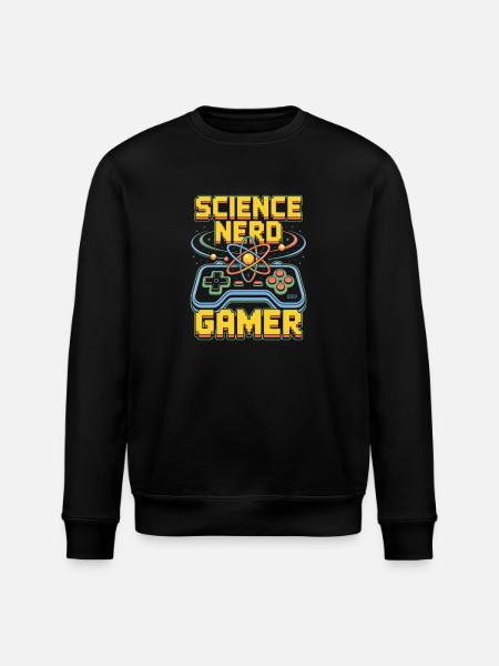Science Nerd Gamer Atom Controller Wissenschaft - Sweat bio ROLLER Stanley/Stella Unisexe - noir