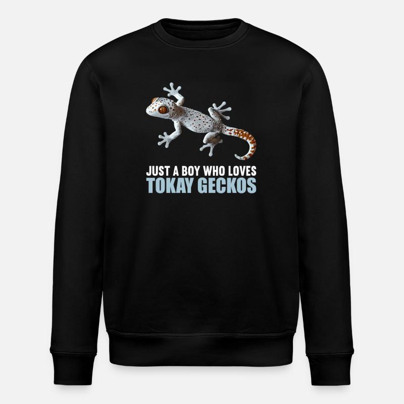 Tokay Geckos Tokay Gecko - Sweat bio ROLLER Stanley/Stella Unisexe - noir