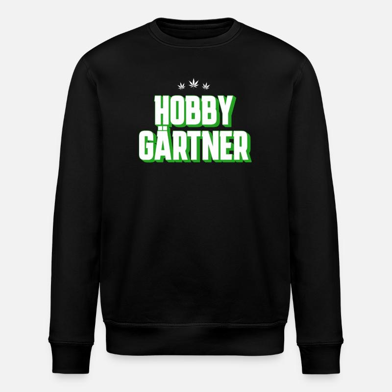 Hobby Gärtner - Stanley/Stella Unisex Bio-Sweatshirt ROLLER - Schwarz
