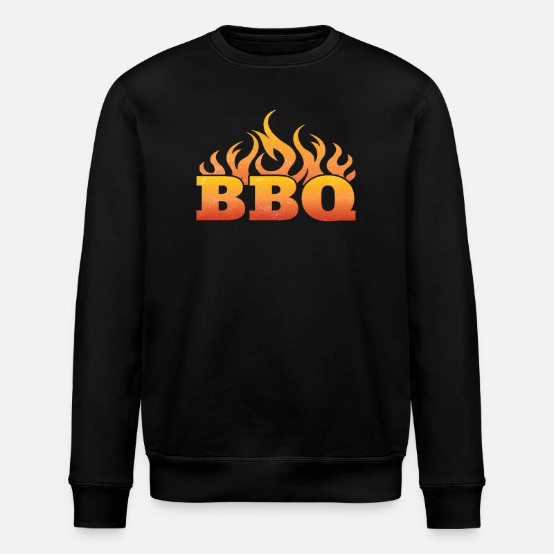 Barbecue Party Flaming BBQ Design - Sweat bio ROLLER Stanley/Stella Unisexe - noir