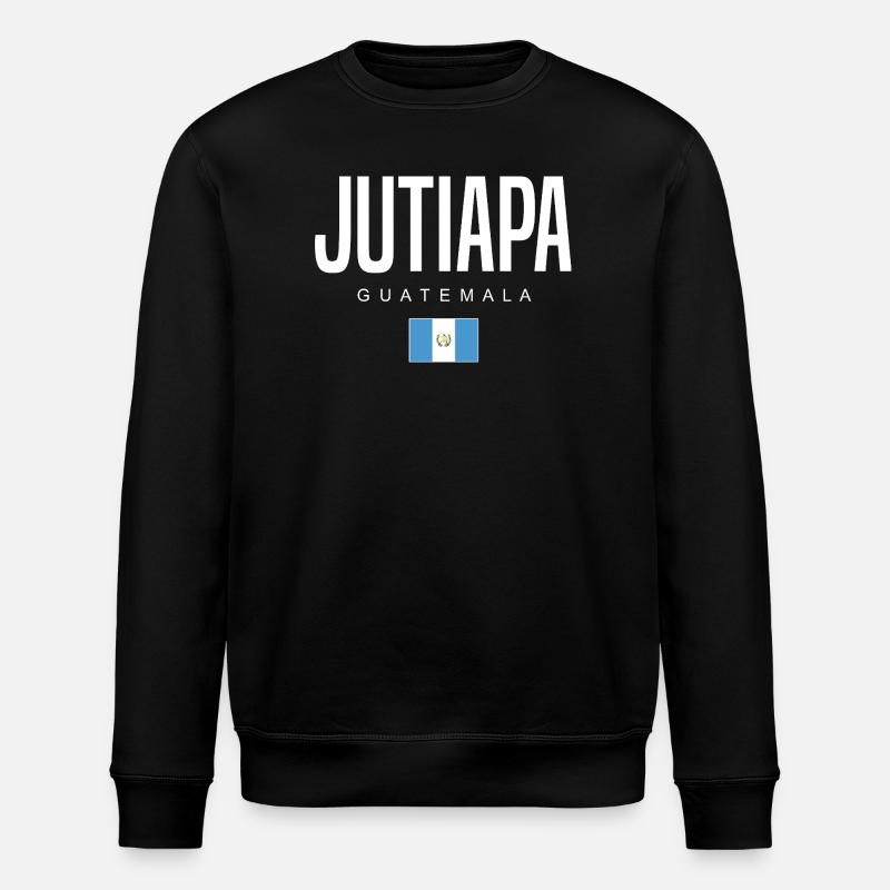 Jutiapa Guatemala Guatemalteken - Stanley/Stella Unisex Bio-Sweatshirt ROLLER - Schwarz