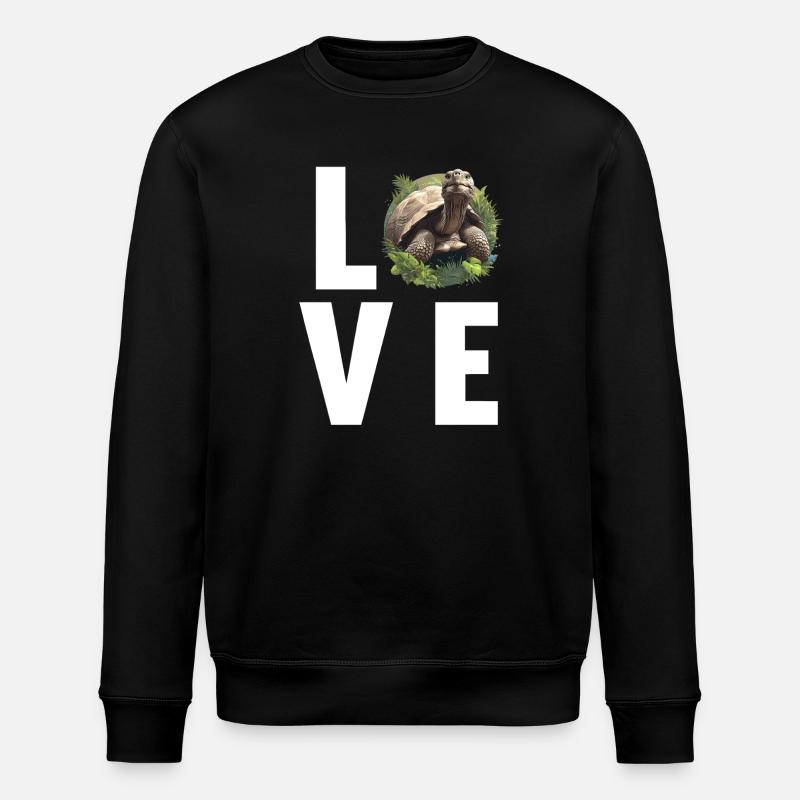 Tortues Tortue - Sweat bio ROLLER Stanley/Stella Unisexe - noir