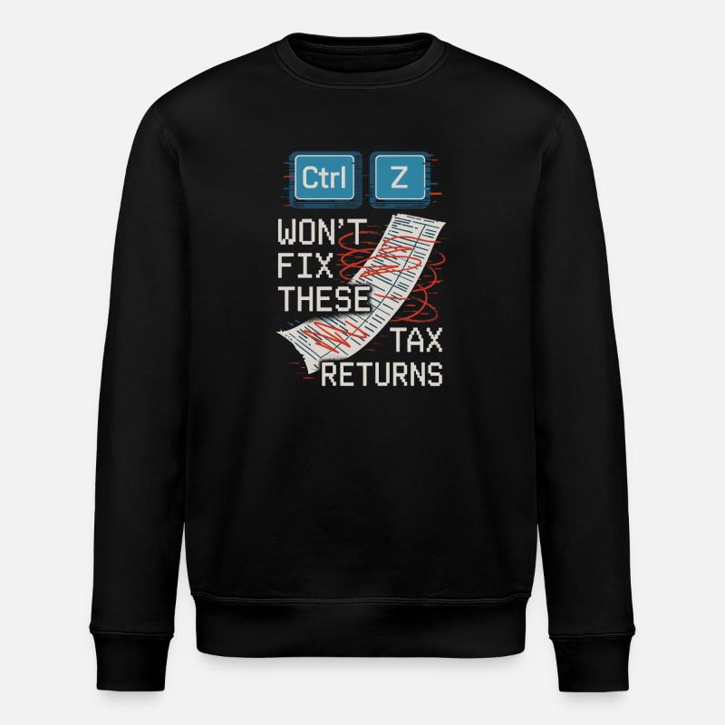 Buchhaltungsstudent Cpa Im Training Excel -witze - Stanley/Stella Unisex Bio-Sweatshirt ROLLER - Schwarz
