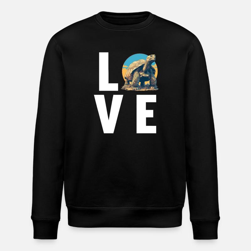 Tortues Tortue - Sweat bio ROLLER Stanley/Stella Unisexe - noir
