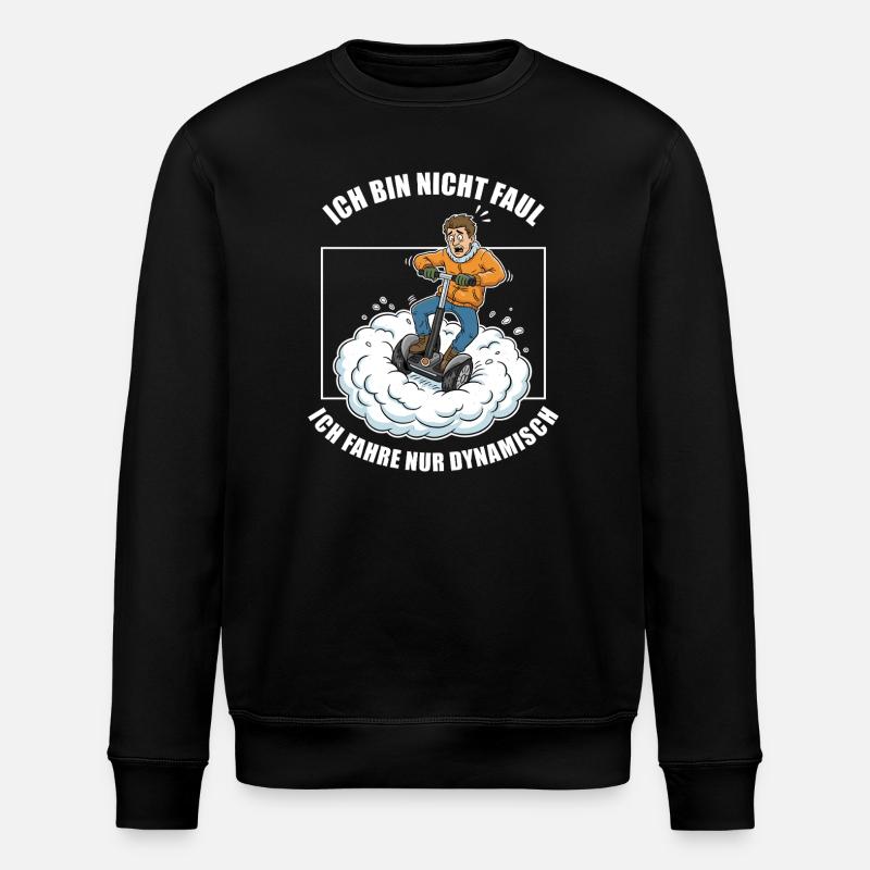 Je conduis uniquement de manière dynamique - Sweat bio ROLLER Stanley/Stella Unisexe - noir