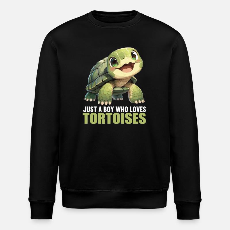 Tortues Tortue - Sweat bio ROLLER Stanley/Stella Unisexe - noir