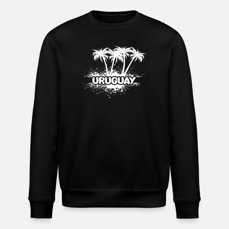 Parti Uruguay - Sweat bio ROLLER Stanley/Stella Unisexe - noir
