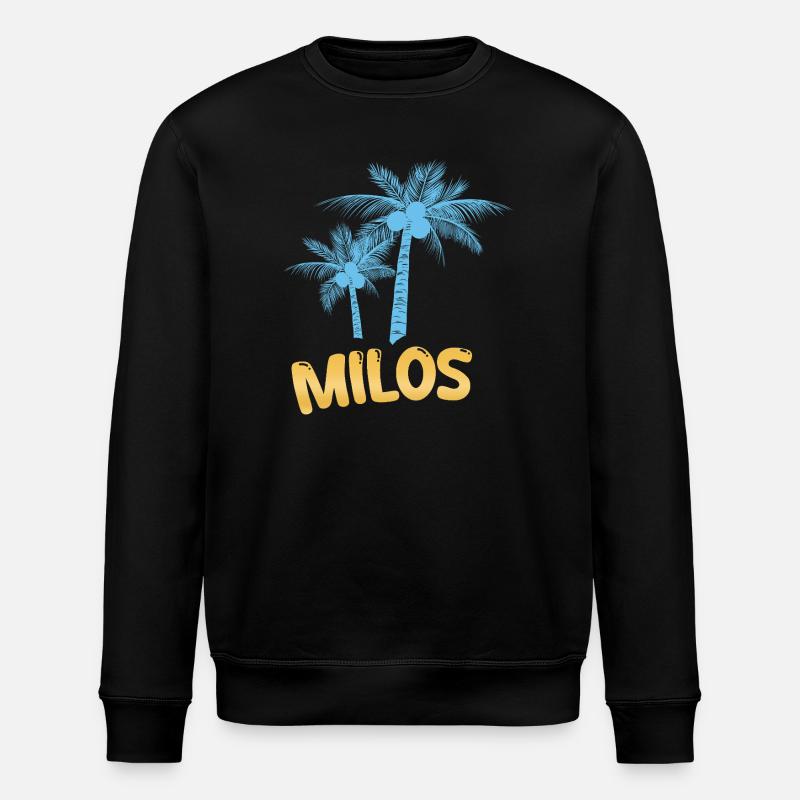 Milos Milos - Stanley/Stella Unisex Bio-Sweatshirt ROLLER - Schwarz