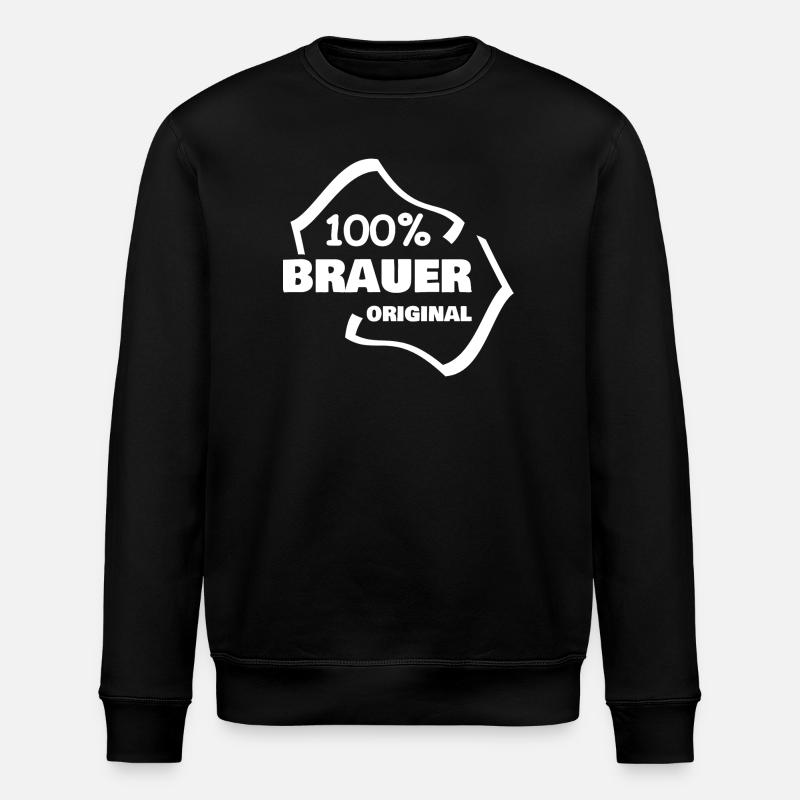 Brauer - Stanley/Stella Unisex Bio-Sweatshirt ROLLER - Schwarz