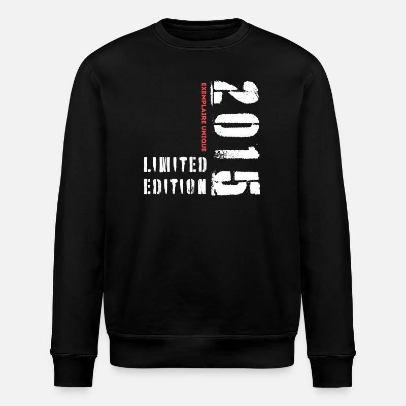 Limited Edition 2015 – Exemplaire Unique - Sweat bio ROLLER Stanley/Stella Unisexe - noir