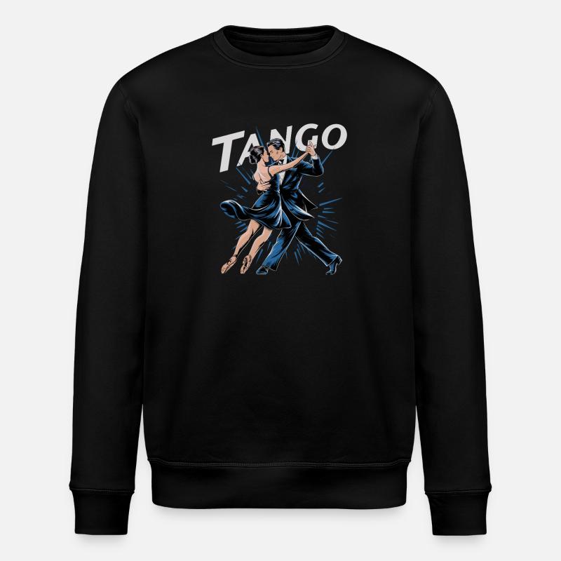 Tango Passion Couple Dance Argentine Tango - Stanley/Stella ROLLER Unisex Organic Sweatshirt - black