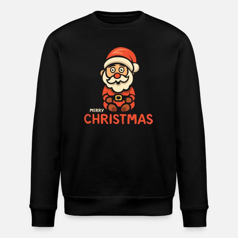 Père Noël Joyeux Noël - Sweat bio ROLLER Stanley/Stella Unisexe - noir