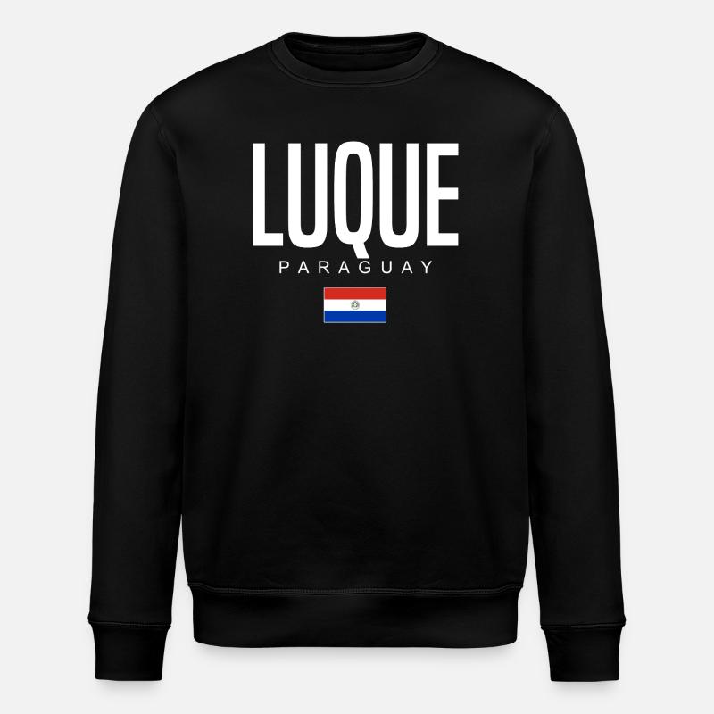 Luque Paraguay Paraguayans - Stanley/Stella ROLLER Unisex Organic Sweatshirt - black