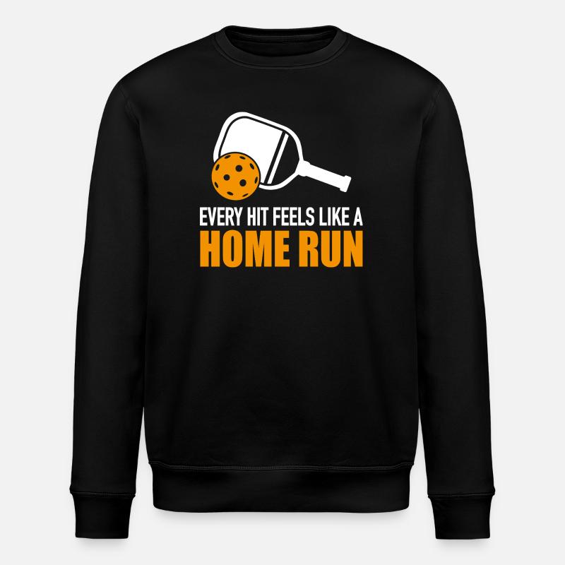 Cadeau de pickleball - Sweat bio ROLLER Stanley/Stella Unisexe - noir