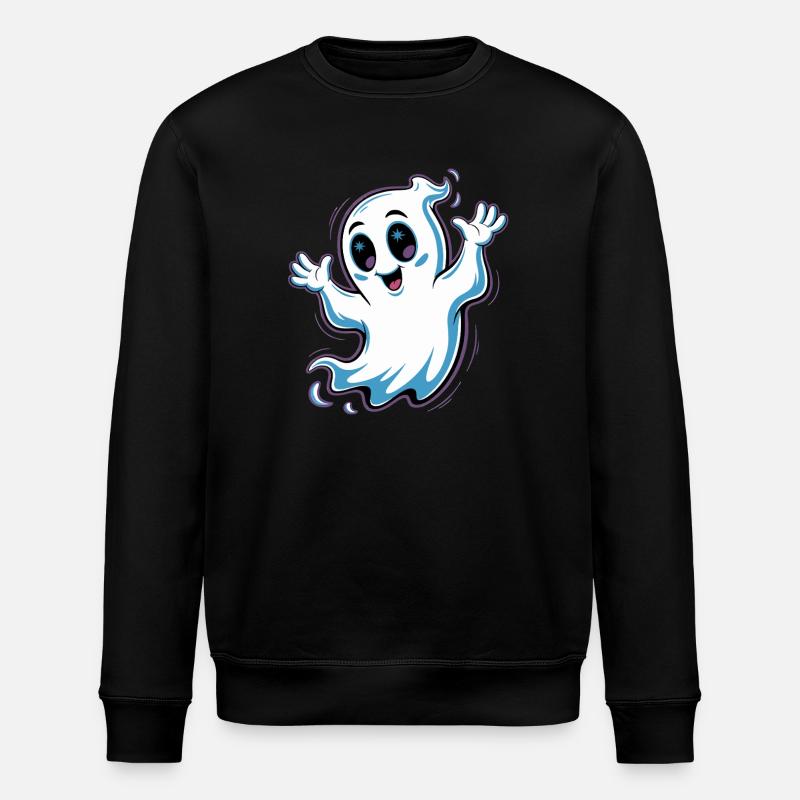 Scary Halloween Design - Stanley/Stella Unisex Bio-Sweatshirt ROLLER - Schwarz