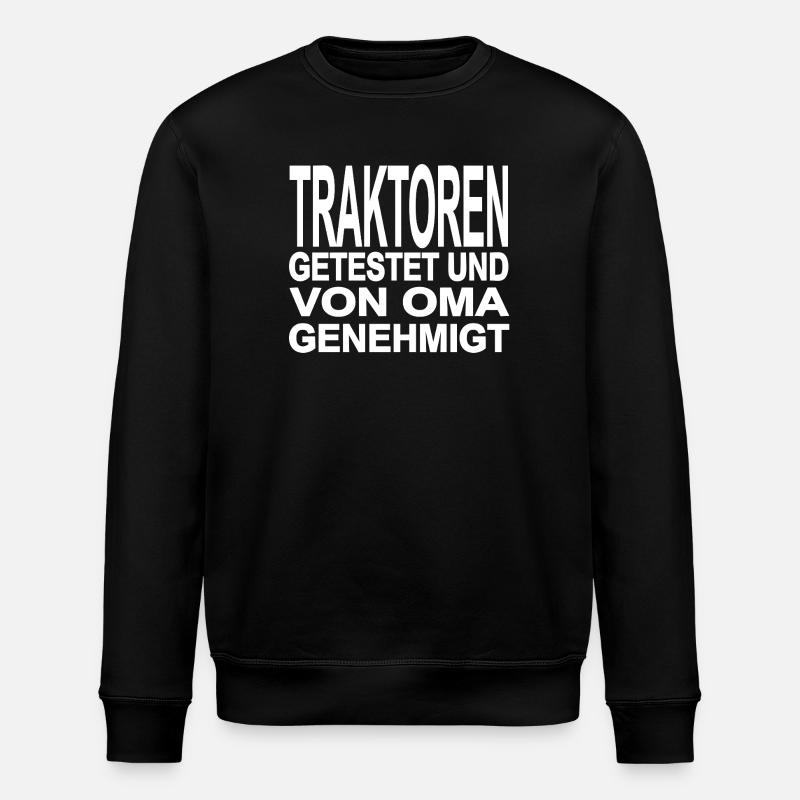 Traktor - Stanley/Stella Unisex Bio-Sweatshirt ROLLER - Schwarz