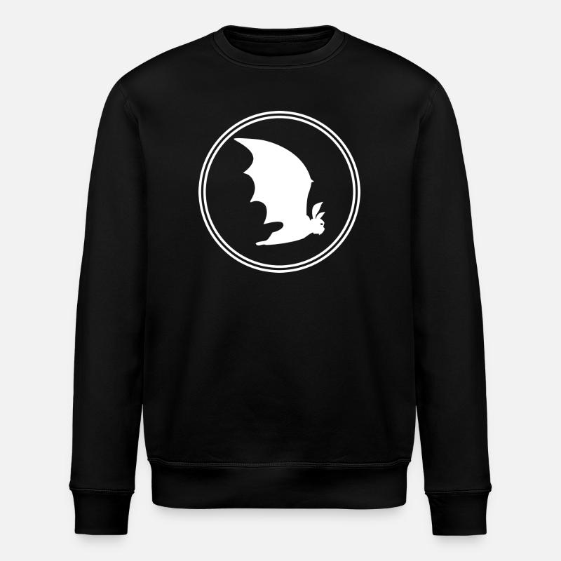 Bat Gothic : Nuit, Vampire & Liberté - Sweat bio ROLLER Stanley/Stella Unisexe - noir