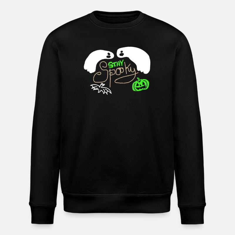 Stay Spooky - Stanley/Stella ROLLER Unisex Organic Sweatshirt - black