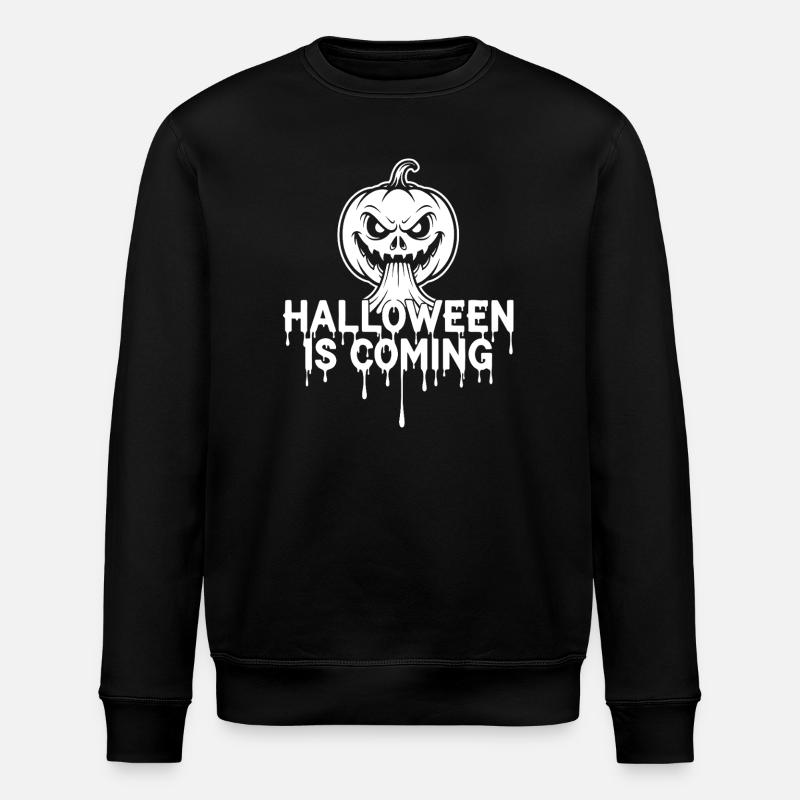 Halloween Kommt - Stanley/Stella Unisex Bio-Sweatshirt ROLLER - Schwarz