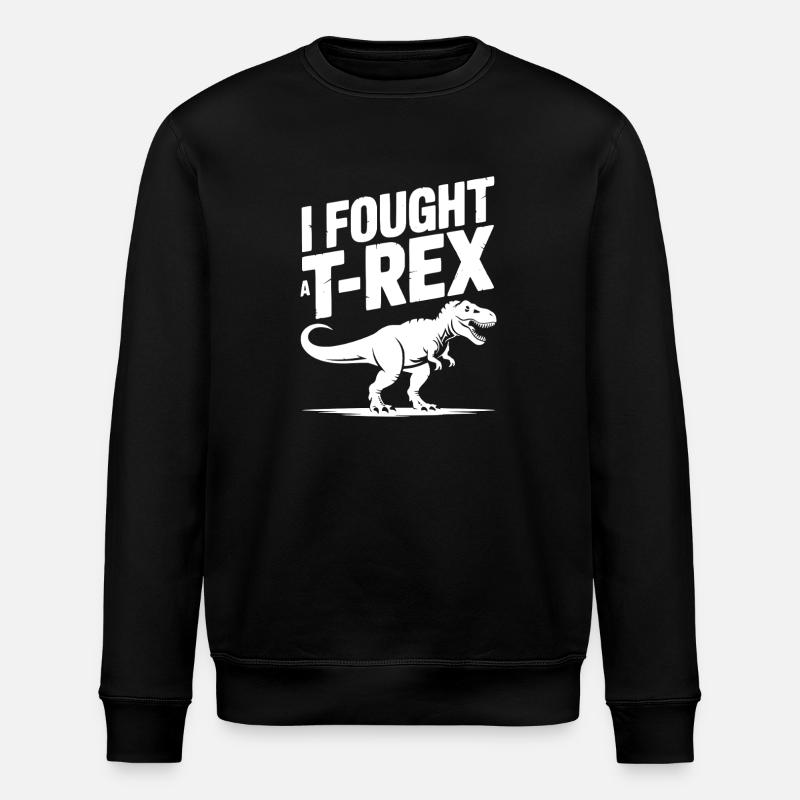 J’ai combattu un T-Rex - Sweat bio ROLLER Stanley/Stella Unisexe - noir