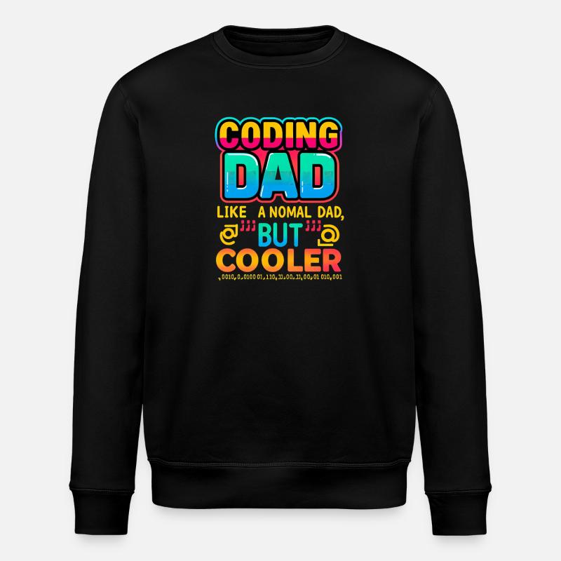 Codage Papa Cooler, Programmeur - Sweat bio ROLLER Stanley/Stella Unisexe - noir