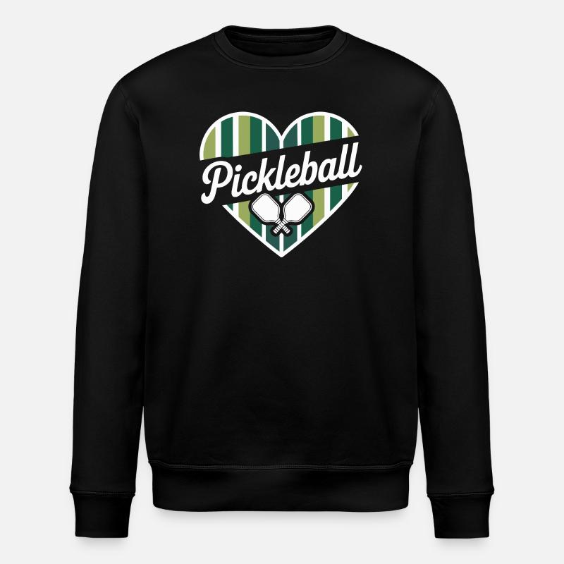 Pickleball - Sweat bio ROLLER Stanley/Stella Unisexe - noir