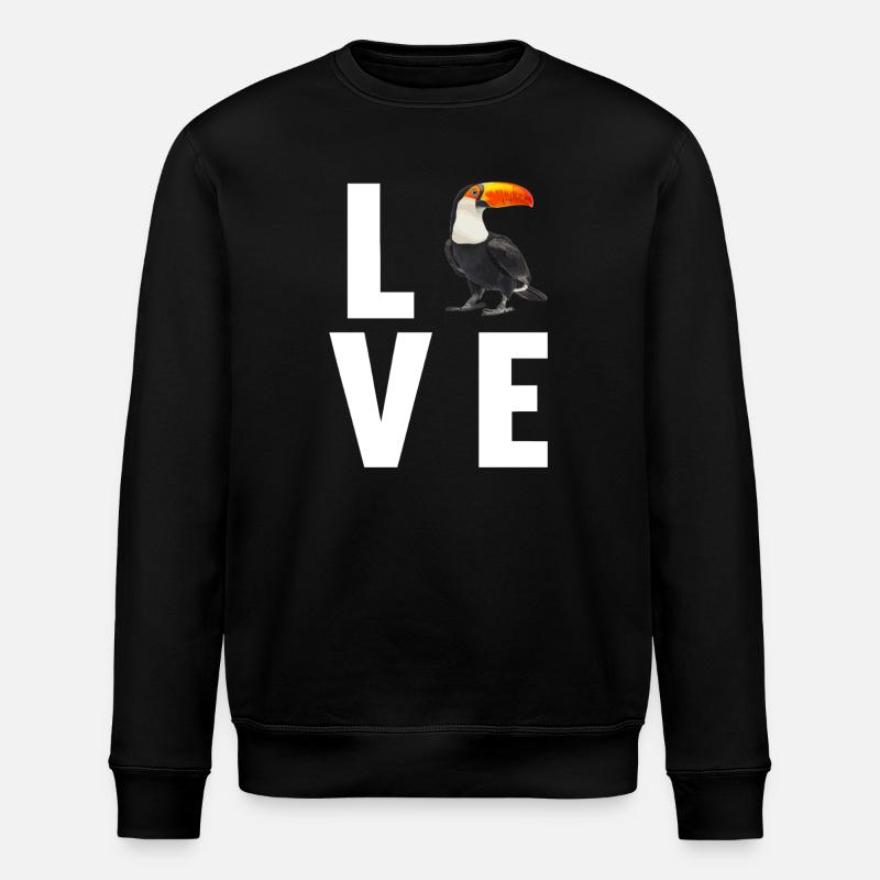 Toucans Toucan - Sweat bio ROLLER Stanley/Stella Unisexe - noir