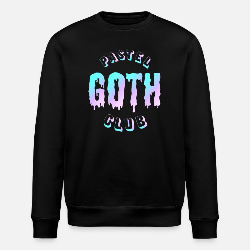 Pastel Goth Club  - Stanley/Stella Unisex Bio-Sweatshirt ROLLER - Schwarz