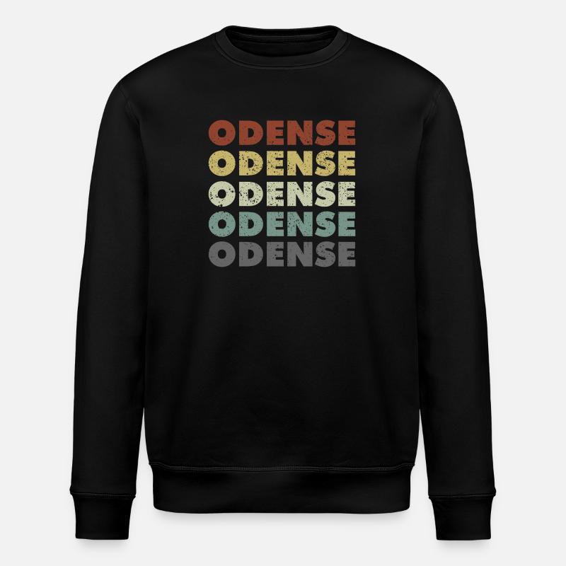 Odense - Denmark - Dänemark - Skandinavien - Stanley/Stella Unisex Bio-Sweatshirt ROLLER - Schwarz