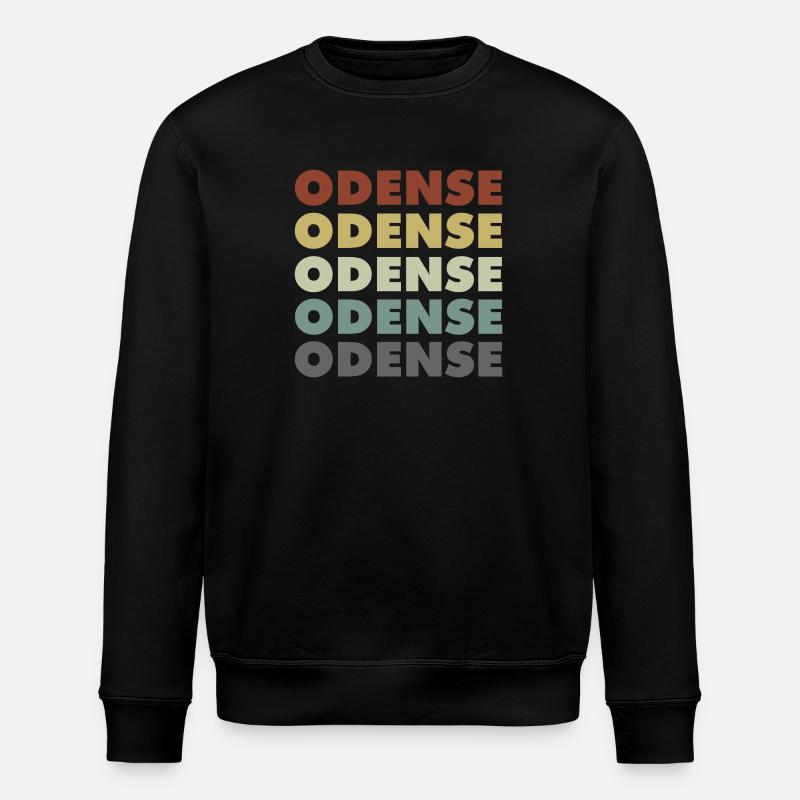 Odense - Denmark - Denmark - Scandinavia - Stanley/Stella ROLLER Unisex Organic Sweatshirt - black