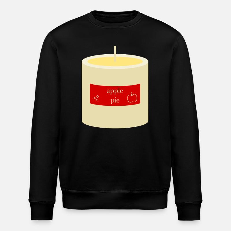 Apfelkuchen-Kerze - Stanley/Stella Unisex Bio-Sweatshirt ROLLER - Schwarz